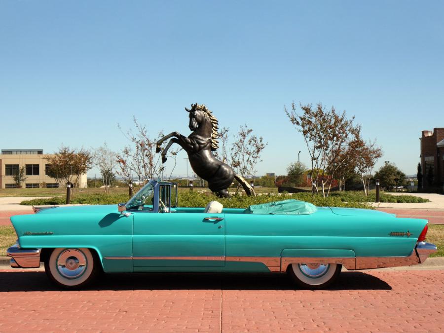  Lincoln Premiere Convertible (76B) 1956 года  (фото 51 из 72)